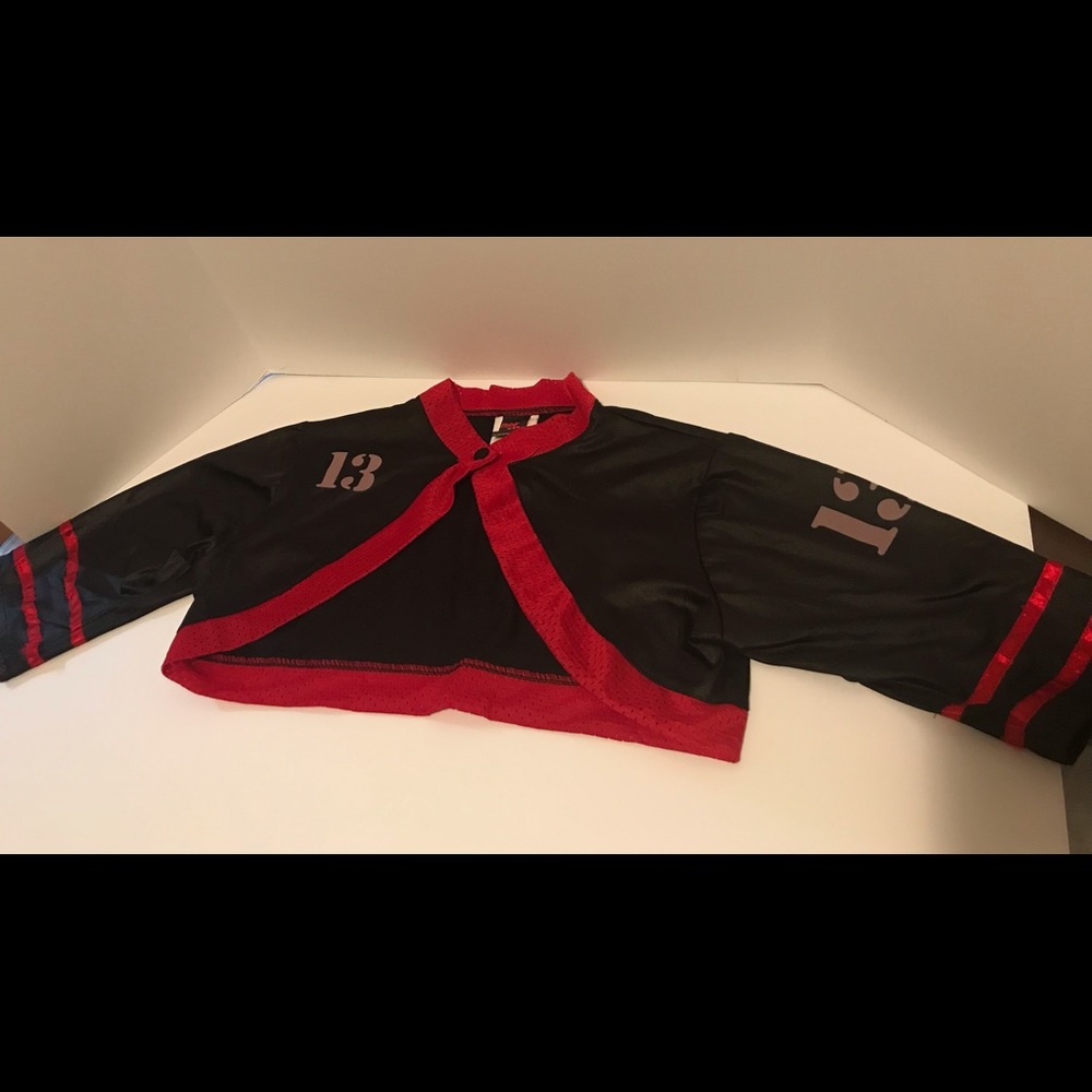 Halloween Costume Top Cheerleader Slasher Victim